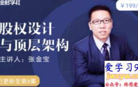 张金宝-股权设计与顶层架构